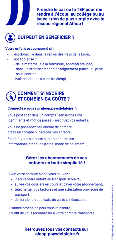 Flyer inscription aleop 2